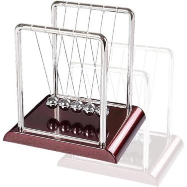 Imagem de Pêndulo de Newton Enfeite Decoração Para Sala Escritório - Negocio Cer