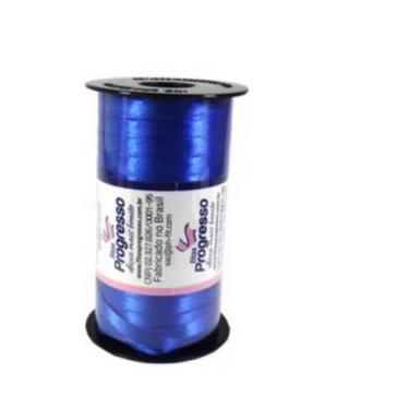 Imagem de Fita de Cetim Progresso 7mm nº1 - 100m Cor 276 Azul Pavão - 01 unidade