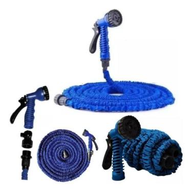 Imagem de Mangueira Mágica Retrátil Flexível Elástica Expansível 22,5m Jardim - 