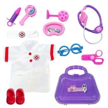 Imagem de KIT TEENS Mini Médica sola 7cm - Laço de Fita