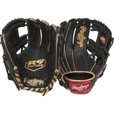 Imagem de Luva de beisebol Rawlings Série R9, Pro I Web, 11,5 polegadas, arremes