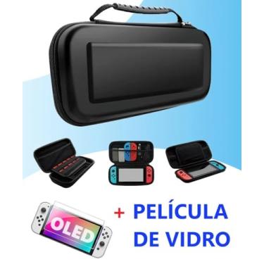 Imagem de Case Bolsa Estojo Capa De Proteção Nintendo Switch OLED - Youtek (Preto)