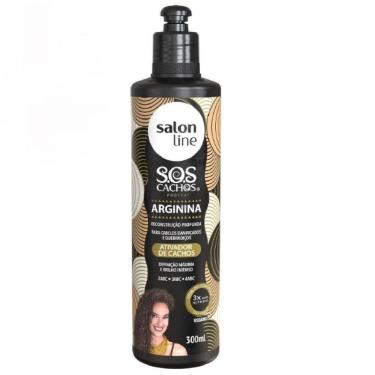 Imagem de Ativador de Cachos Salon Line Arginina Reconstrução Umidificador S.O.S 300ml