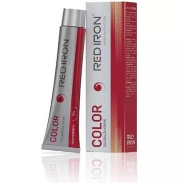 Imagem de Coloração Linha Profissional Creme Color - Red Iron 60g, 7.89 - Louro 
