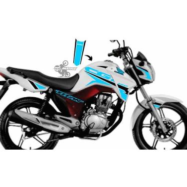 Imagem de Kit Completo Adesivo Titan 150 Edição Especial Matrix - Adesivos Matri