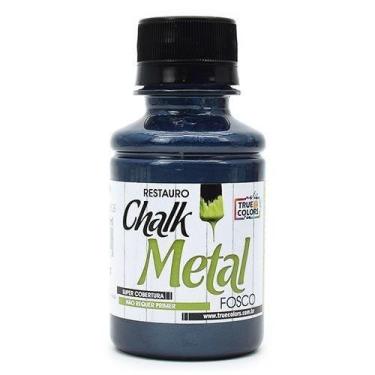 Imagem de Tinta Chalk Metal Fosco True Colors 100ml, 4952 MARINHO