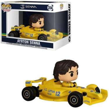 Imagem de Funko Pop Ayrton Senna Lotus 314 Pop! Rides F1 Senna