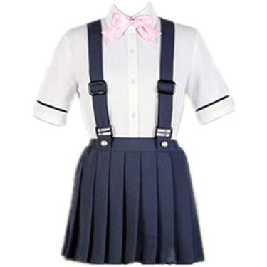 Imagem de Fantasia cosplay Higurashi no Naku Koro ni Rika Furude fantasias de Halloween, Feito sob medida, One Size