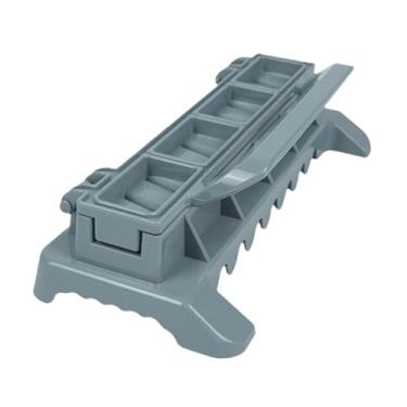 Imagem de Gralara Ferramenta para grelhar fabricante de kebab, espeto de carne para churrasco fácil de usar, máquina de espeto de churrasco, modelo manual de kebab para