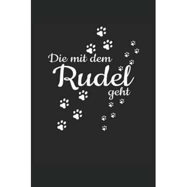 Imagem de Die Mit Dem Rudel Hunde Geht Pfote Gassi Spazieren Haustier Hund: RÄTSELBUCH - Lustiges Süßes Hunde Welpen Wurf Geschenk, Geschenkidee - A5 (6x9) - ... Notiz, Buch, Sketch, Planer, Langeweile
