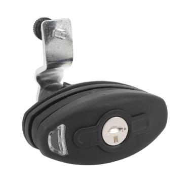 Imagem de Trava de caminhão para fechadura de porta de garagem RV com excelente vedação - Fechaduras de caminhão Bloqueio de reboque de ferro galvanizado multifuncional para armário