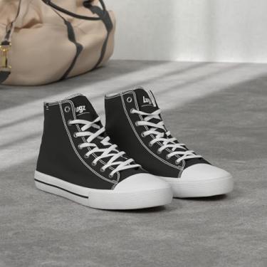 Imagem de Lugz Tênis masculino Stagger Hi Classic Fashion, Preto/branco, 39