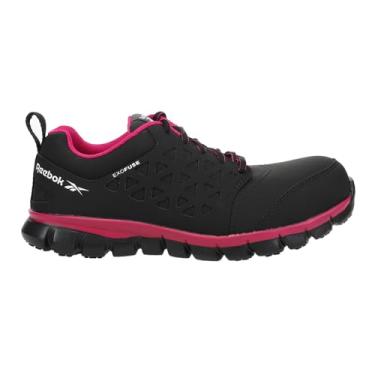 Imagem de Reebok Work Sublite Cushion Safety Toe Athletic Work Shoe Industrial, Black