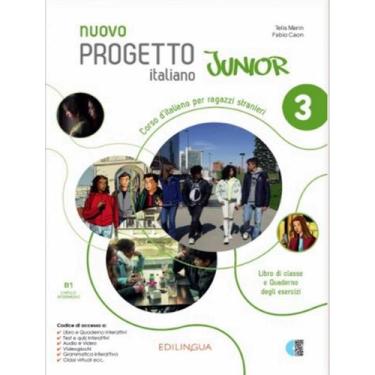 Imagem de Livro - Nuovo Progetto Italiano Junior 3 (B1) - Libro Di Classe E Quad