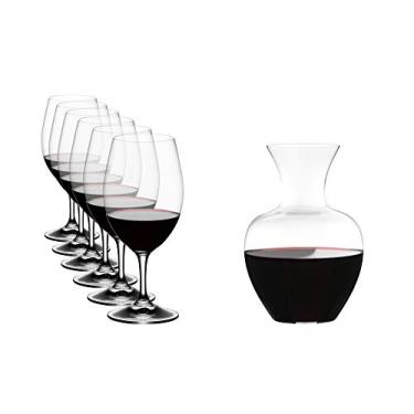 Imagem de Riedel Ouverture Conjunto de taça de vinho e decantador, 7 peças, decantador e copos