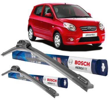 Imagem de Par Palheta Limpador Parabrisa Original Bosch Kia Picanto EX 2006 2007