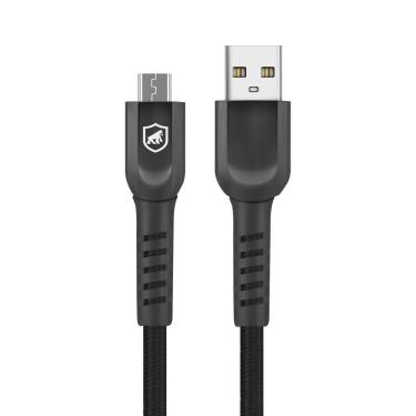 Imagem de Cabo Dual Shock Preto Tipo C \ Type C \ Usb C ( 2 metros )  - Gshield