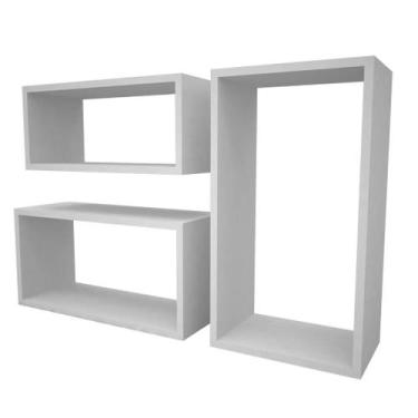 Imagem de Kit 3 Nichos Retangulares com 3 Tamanhos - Tesori Decor