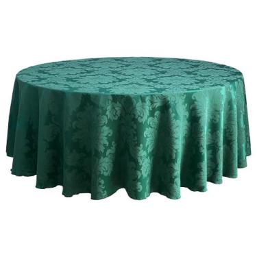 Imagem de Toalha de Mesa Redonda Jacquard Grande Para Buffet Festas e Eventos 2,