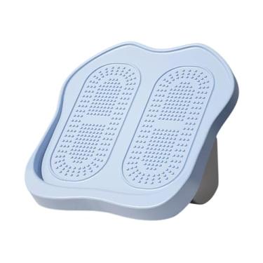 Imagem de rockible Manter de bezerro de placa inclinado, tábua de estiramento de bezerro dobrável NONSLIP PEDRO de PEDRO de MACA de PEDRO de MACA de PEDRA de PEDRA, Azul