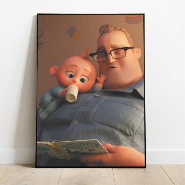 Imagem de Placa/Quadro Decorativo Senhor Incrível 40X60Cm Ps 2Mm