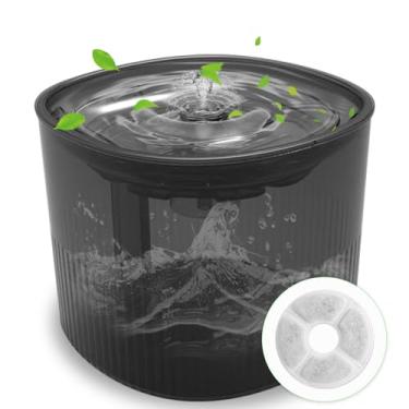 Imagem de Fonte de água para gatos Dispensador de água para cães Fonte automática para animais de estimação, tigelas de água para cães para uso interno, prato de rega automática, alimentação e bebida, cachoeira