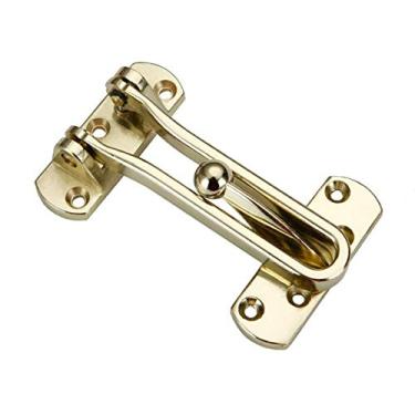 Imagem de WOIWO 1 peça de ferragens, fecho antifurto, trava de porta, corrente de segurança, corrente de porta, trava de segurança, parafuso de porta de hotel