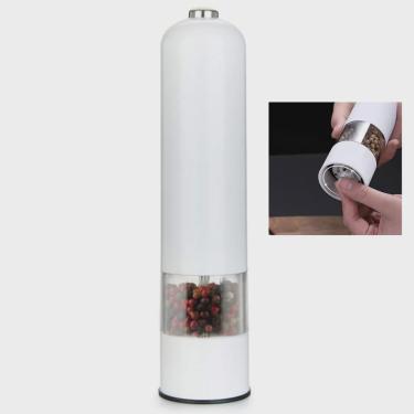 Imagem de Moedor Eletrico Tempero Sal Pimenta Condimento Cardamomo Cozinha Preparo Triturador Automatico Receita