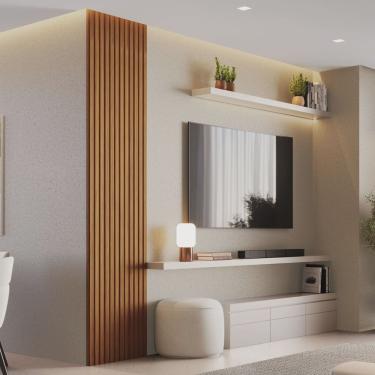 Imagem de Painel Ripado Milão 2,50x0,58x3,3mm(1,45)m² Ecorevest