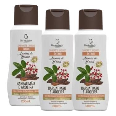 Imagem de Kit C3 Sabonete Íntimo Aromas Brasil Barbatimão Bio Instinto