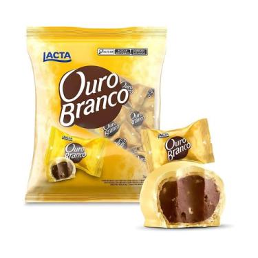 Imagem de Bombom Chocolate Ouro Branco - Lacta 1kg