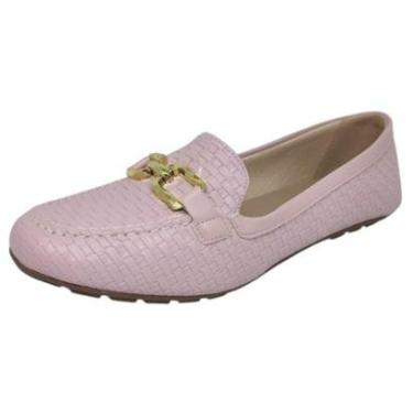 Imagem de Sapatilha Feminina Social Conforto Slip On Dourado Sua Cia-Feminino
