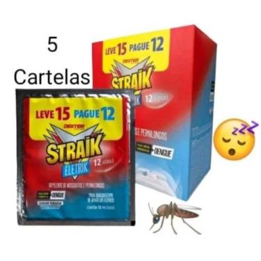 Imagem de Repelente para insetos Mosquito da Dengue Aedes aegypt Zica Straik 5 C