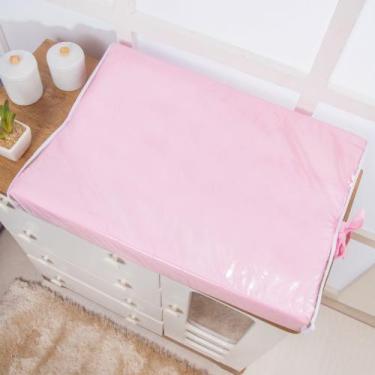 Imagem de Trocador Anatômico Plastificado Basic Menino e Menina para Bebê - Migu