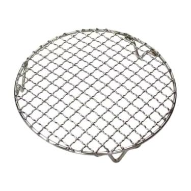 Imagem de Fenteer Adorador de arame de aço inoxidável Grelrill topper Cooling rack de refrigeração para a festa, 29.5cm