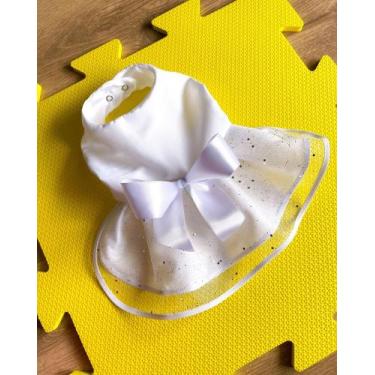 Imagem de Vestido pet gato ou cachorro barbie - SETE TONS DE PELOS, NOIVA, PP