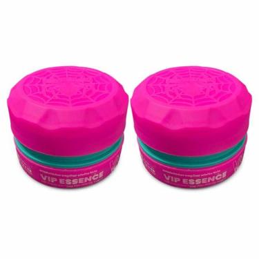 Imagem de Kit 2x Pasta Para Cabelo Teia Vip Essence V3 80g Alfa Looks - ALFA LOO