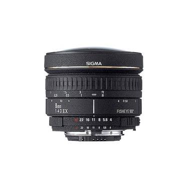 Imagem de Sigma Lente olho de peixe circular f/4.0 EX de 8 mm para câmeras Nikon SLR