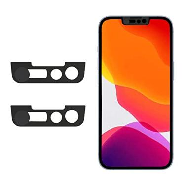 Imagem de Protetor de capa de câmera, capa de lente de câmera compatível com iPhone 14/iPhone14 Plus/iPhone 13/13mini/13Pro/13Pro Max, protetor de lente de câmera protege a privacidade e a segurança (2 peças,