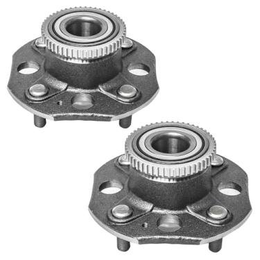 Imagem de Conjunto de rolamento e cubo traseiro TUCAREST 512178 x2 (par) compatível com Honda Accord 1998 1999 2000 2001 2002 (L4 2.3L; modelos de 4 rodas ABS) [4 Lug W/ABS](512177)