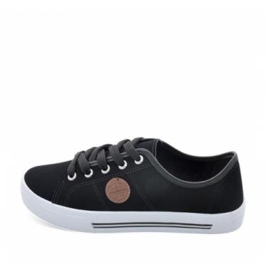 Imagem de Tênis Feminino Moleca REF: 5667302 NOBUCK, 35, Preto