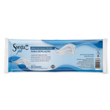 Imagem de Lenço Depilátorio Sveda Pil Branco 20 Unidades