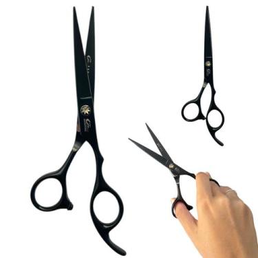 Imagem de Tesoura Profissional Cabeleireiro Fio navalha Barbeiro Umi 6.0