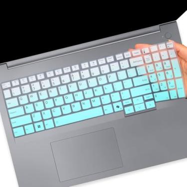 Imagem de Capa de teclado para Lenovo ThinkBook 2024 2023 16 G6 G7 e ThinkBook 16p G4 G5 16 polegadas Laptop Keyboard Cover Skin Protector (Não serve para ThinkBook 16 G4)-OmbreMint