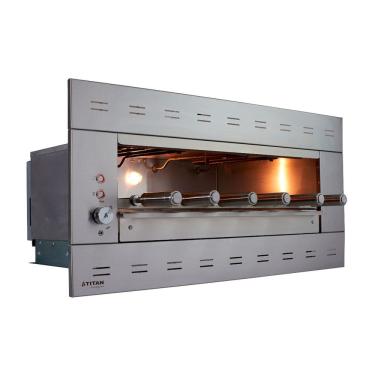 Imagem de Churrasqueira de Embutir Elétrica 6 Espetos Painel Ventilado 127V Suprema