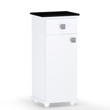Imagem de Balcão Bebedouro Multiuso Com Gaveta E 01 Porta Branco