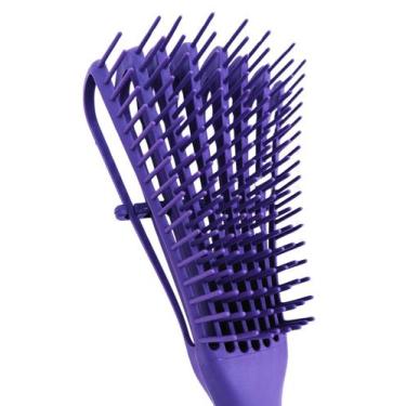 Imagem de Escova Para Pentear Cabelo Polvo Profissional Perfeita Para Cabelos Ca