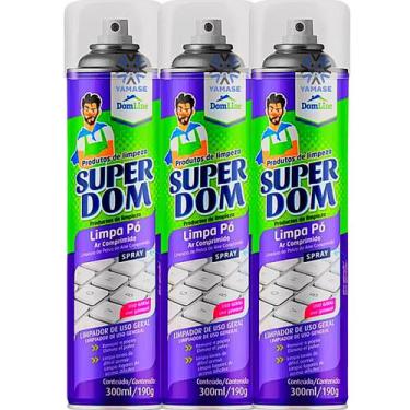 Imagem de KIT 3 Limpa Pó Spray de Ar Comprimido Super Dom Line Para Componentes 