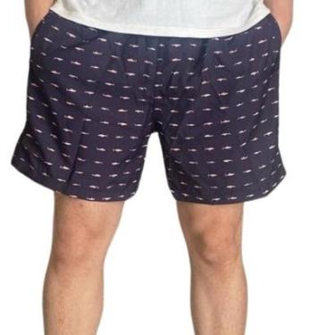 Imagem de Shorts Hering Praia Masculino Estampado Com Bolso-Masculino