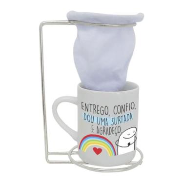 Imagem de Caneca De Porcelana com Coador - Entrego